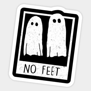 No Feet Sticker
